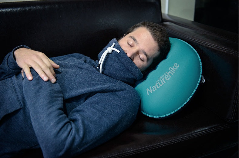 Inflatable Travel Pillow - Lightweight &amp; Portable for Camping and Outdoors