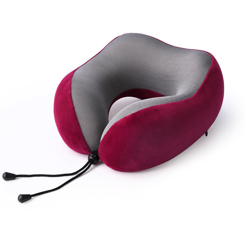 U-shaped Travel Pillow in Memory Foam - Ergonomic and Comfortable for Travel