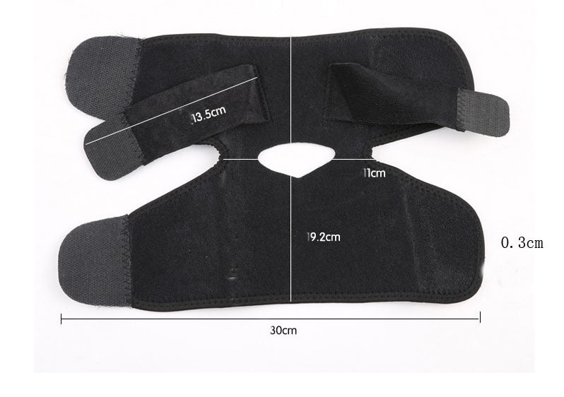 Adjustable ankle support with compression (1 pair)