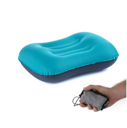 Inflatable Travel Pillow - Lightweight &amp; Portable for Camping and Outdoors