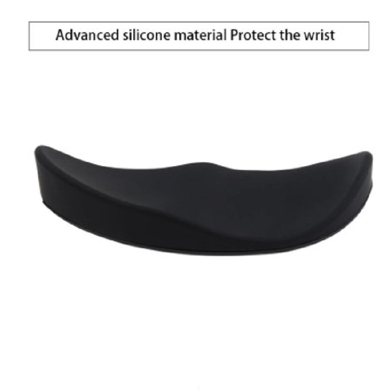 Ergonomic Wrist Rest for Mouse - Non-Slip Silicone Gel Mouse Pad for Comfort and Support