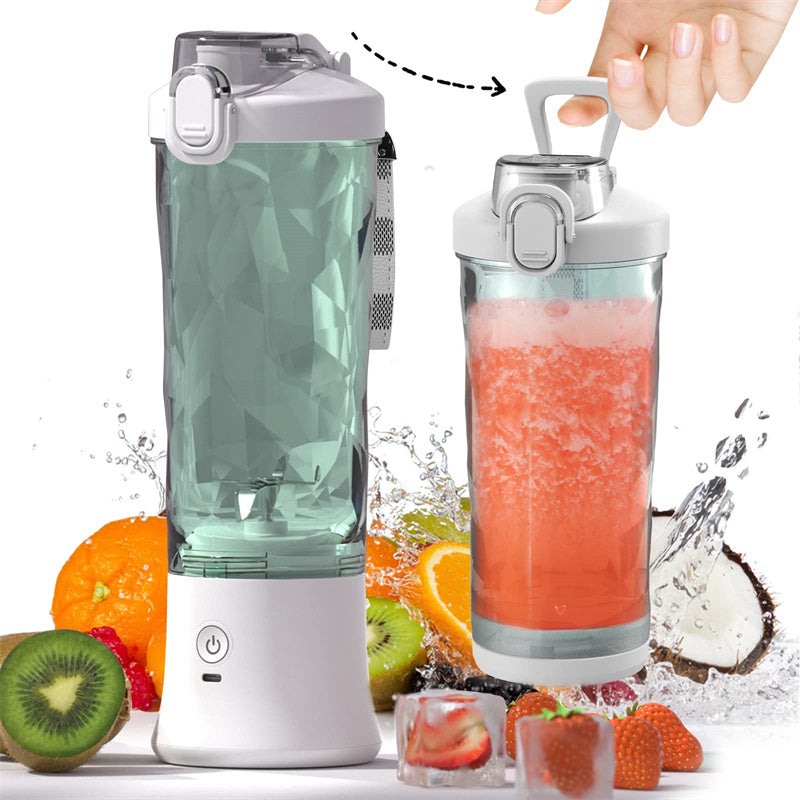 Portable Blender for Shakes and Smoothies - 6-Blade Mini Juicer