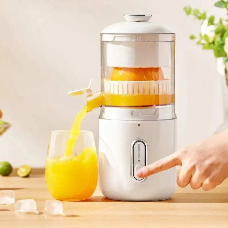 Multifunktionell Trådlös Elektrisk Juicer – USB-Portabel Fruktpress för Kök och Resor